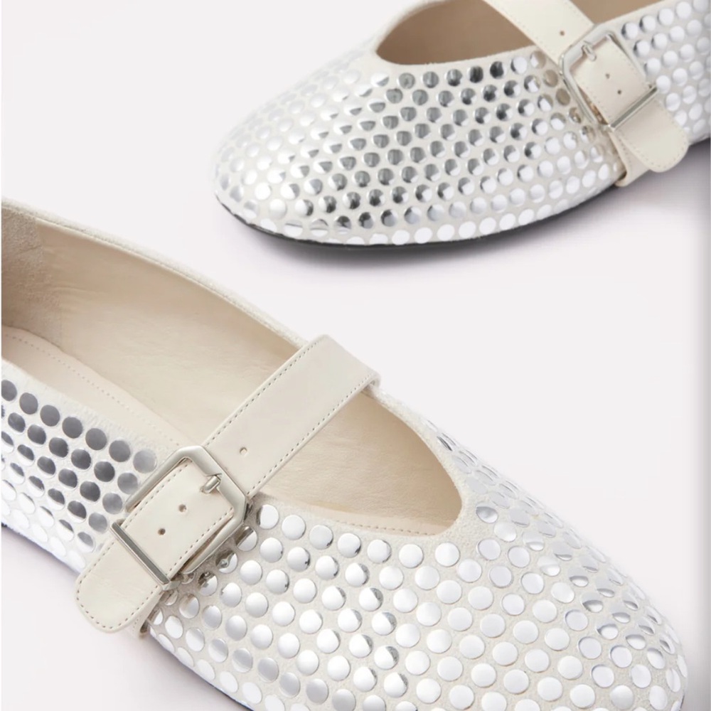 Eliza Silver Studded by Schutz